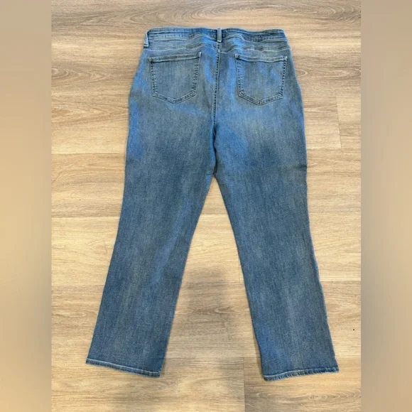 NYDJ Sheri Slim Lift X Tuck Jeans Size 14 - Picture 4 of 9